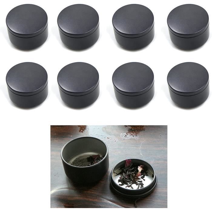 Pot Bougie Vide En MéTal 8 Pots Pour La Fabrication De Bougies, Kits