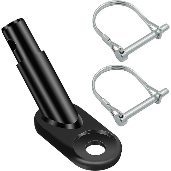 Attelage Remorque Vélo Universel - En Acier Inoxydable - Avec Goupille De Verrouillage - Pour Remorques Enfants Et Transport