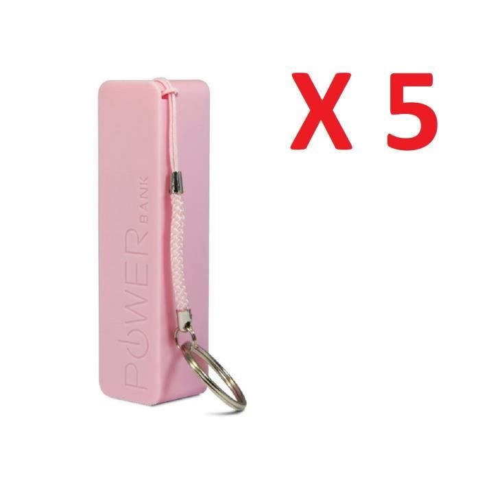 Batterie externe de secours 2600 mah Powerbank tout smartphone