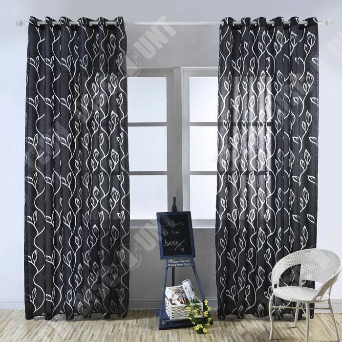 Rideaux pour salle a manger voilage - Achat / Vente pas cher