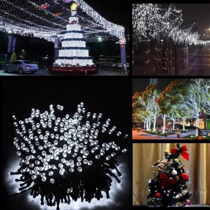 Guirlande de Noël 300 LEDs Lumineuse 30M Fête Sapin Intérieur/Extérieur