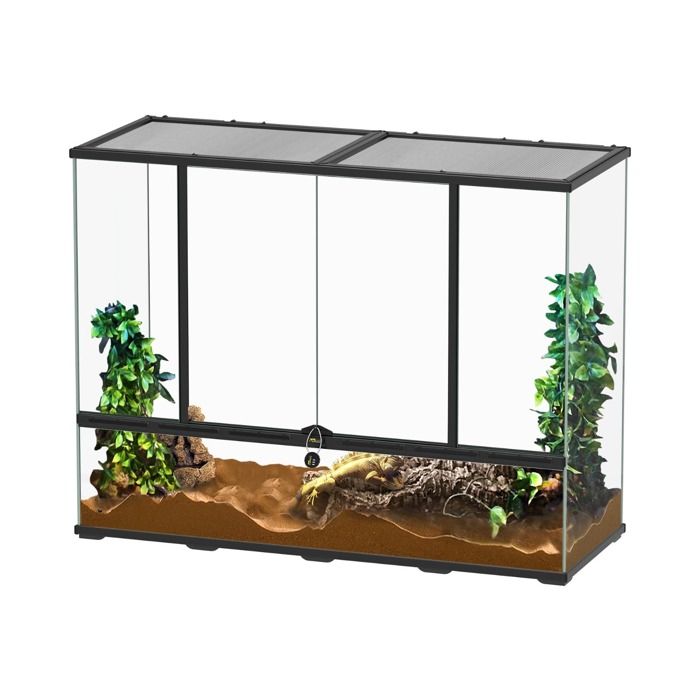 Comparer les prix de Terrarium - TERRATLANTIS - 118x45x90 - Reptile - Caméléon - Verre