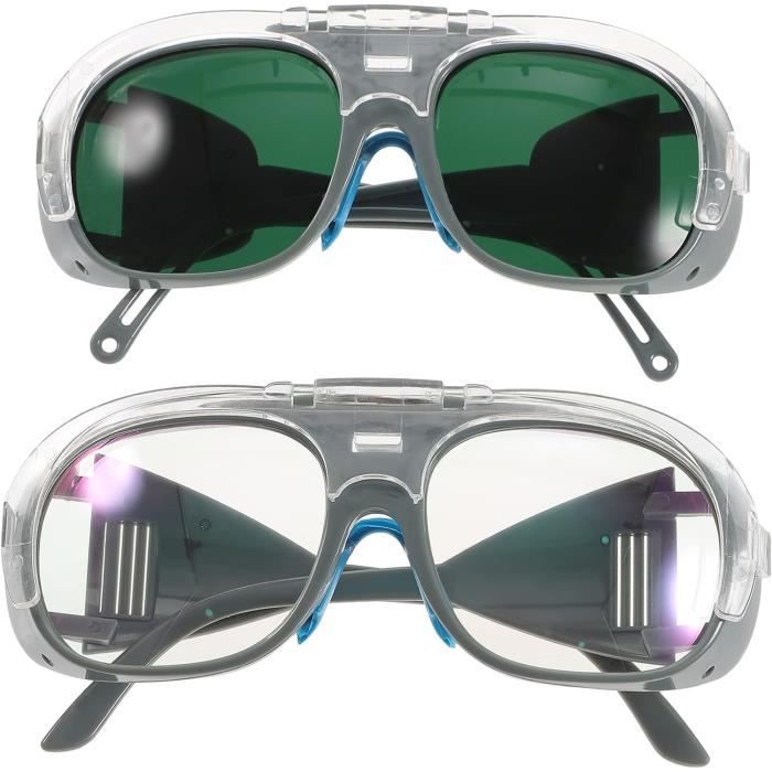 Lunettes De Soudage JUJNE Automatiques Anti-Rayures Avec 10 Verres De Protection