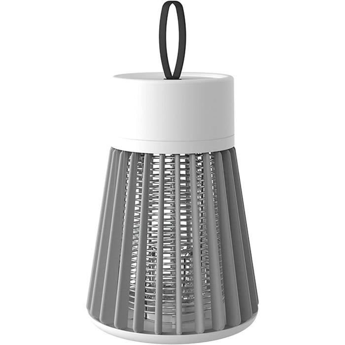 Lampe Anti-moustique, Lampe Anti-moustique LED 2 En 1, Lampe Anti-moustique Rechargeable UV à