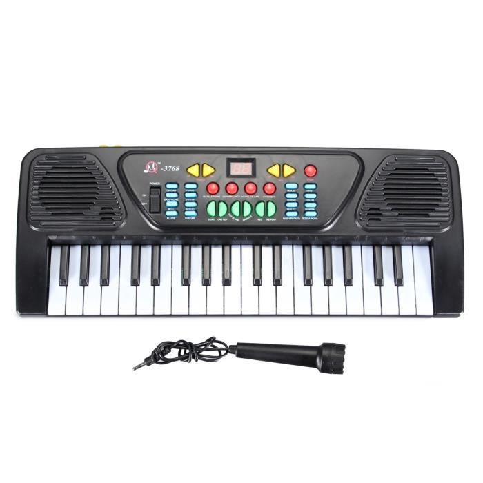 37 Touches Clavier Électronique Piano Jouet Musical pour Enfants avec  Microphone - 43CM - Cdiscount Instruments de musique