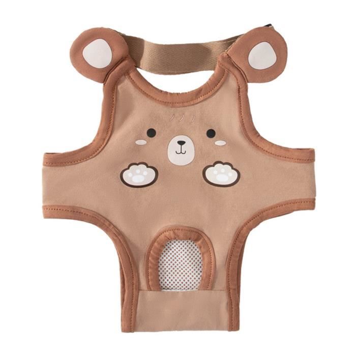 Comparer les prix de couche pour chien lavable incontinent animaux pantalon sanitaire physiologique hygiène (Marron M) RUIDA