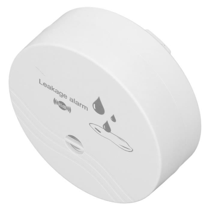 Détecteur de Fuite d'eau Alarme de Fuite et de Goutte d'eau Sirène 90dB Détecteur d'eau sans Fil pour Salle de Bain, buanderie, Cuisine (Pack de 2