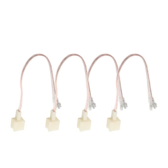 Connecteur Faisceau Haut-Parleur Voiture 2 Pièces – Adaptateur Compatible Volkswagen Tiguan, Passat, Golf, Jetta, Etc.