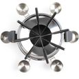Appareil à fondue électrique LIVOO DOC264 - 1,8L - 8 fourchettes incluses - Thermostat ajustable - Inox-1