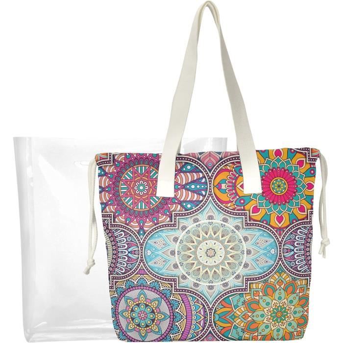 Sac fourre cheap tout transparent