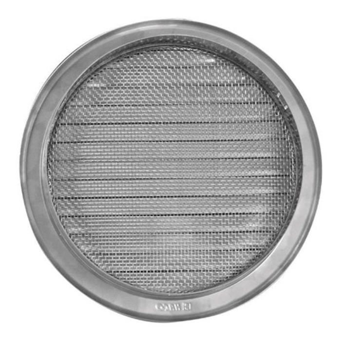 Grille ventilation 125 mm Inox à lamelles mobiles + joint en caoutchouc et  vis - Résistante aux Intempéries - Grille Hotte - Gri302 - Cdiscount  Electroménager