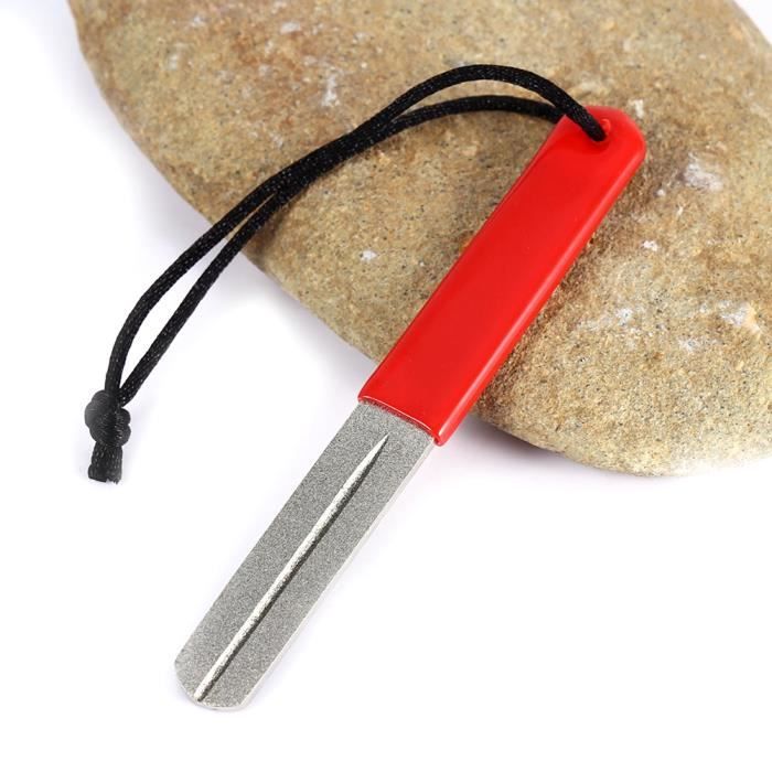 2 Aiguiseurs D'hameçons Double Face - Grain Fin Et Moyen Pour Pêche