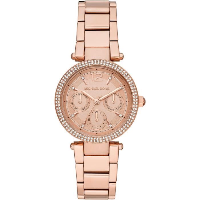 Montre multifonction femme Michael Kors Parker Rose Achat