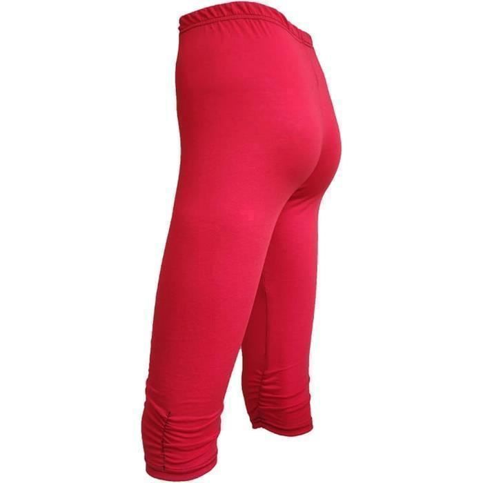 Legging Femme Fitness Classique Capris Taille Haute Pantalon Jogging Pantalon Fluide Femme Ete Pas Cher Jogging Rouge Rouge Cdiscount Pret a Porter