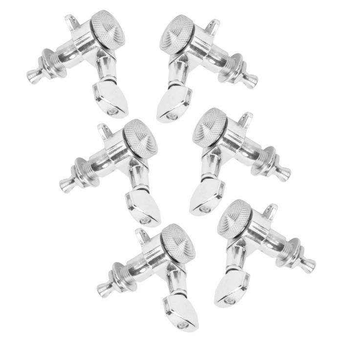 Jeu De Chevilles D'accordage Pour Basse électrique 4 Cordes - Mécanisme De Verrouillage, Engrenage Interne - Inclus Vis Et Bagues