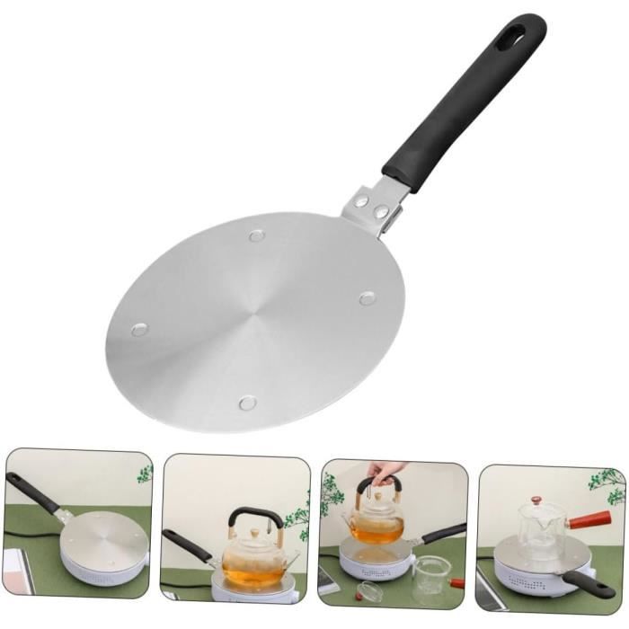 Adaptateur Plaque Induction 28 Cm - Diffuseur De Chaleur Pour Cuisinière à Gaz - Permet D'utiliser Toute Batterie De Cuisine