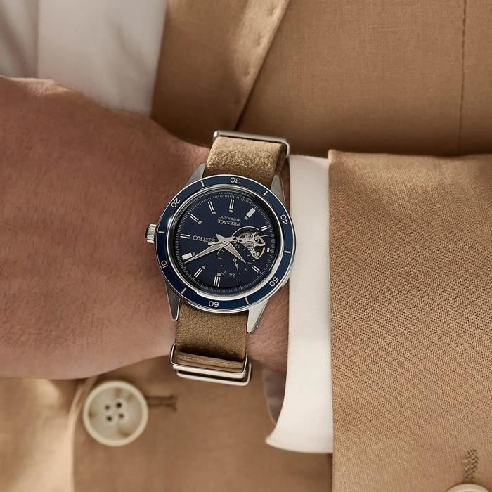 Bracelet discount cuir seiko