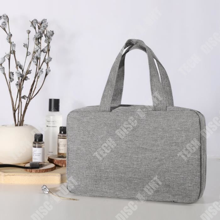 Sac De Rangement étanche Portable - 17x12x5 Cm, En ABS - Pour Pilules, Maquillage, Bijoux, Voyage, Salle De Bain