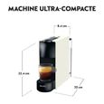 Machine à café KRUPS NESPRESSO ESSENZA MINI Blanche Cafetière à capsules Espresso YY2912FD-2