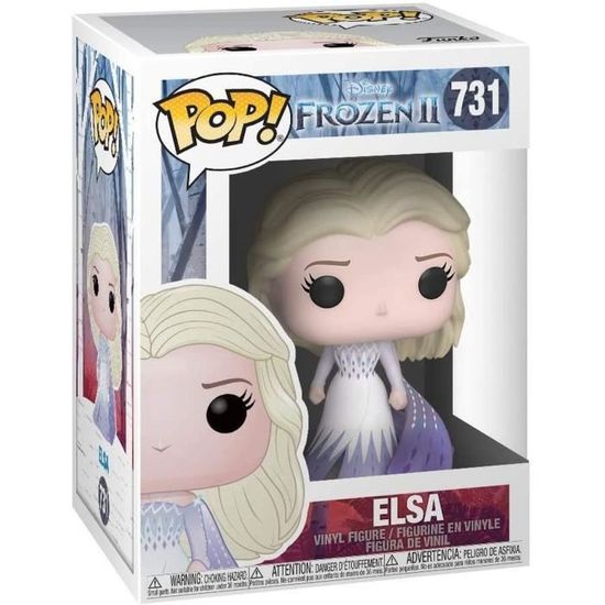 Funko Pop! Disney Frozen 2 - Elsa Riding Nokk - la Reine des Neiges -  Figurine en Vinyle à