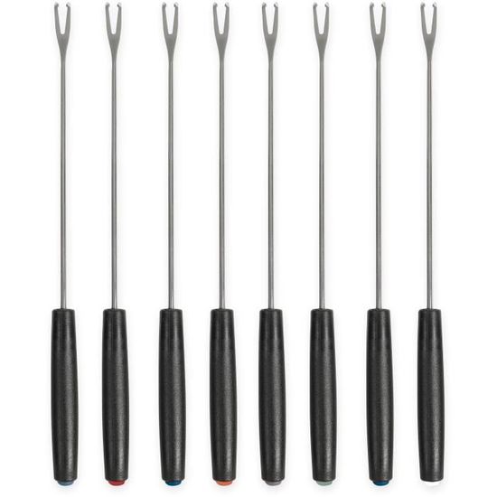 LIVOO Fondue Elettrica 1000W - 1,8L Con 8 Forchette E Piatti Salsa - Per Carne, Formaggio E Cioccolato