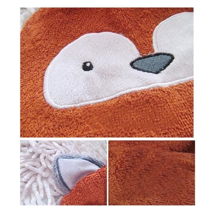 Peignoir bébé 2025 renard