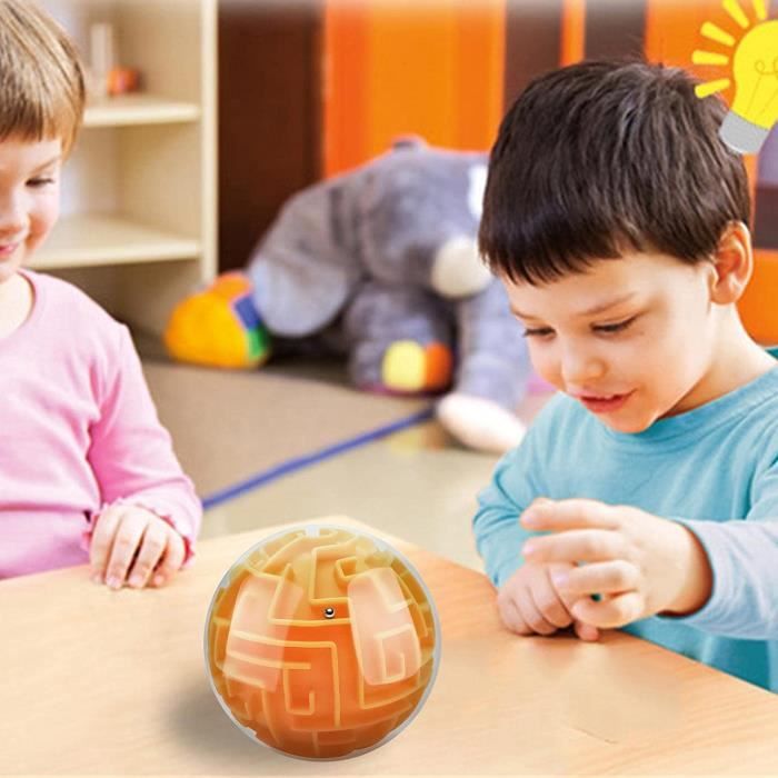 Jouets de puzzle de boule de labyrinthe de piste de course pour des  enfants, ensembles de jeu, garçons et filles d'âge alth, apprentissage de l' aventure, intelligence - AliExpress