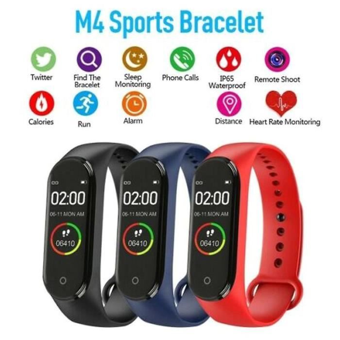Smartwatch m4 hotsell fiche technique
