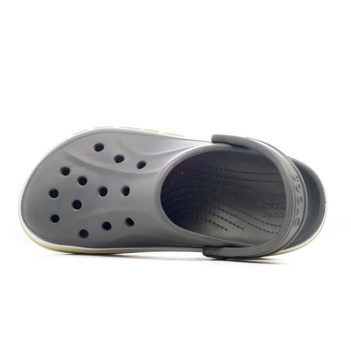 Chaussures CROCS Bayaband Clog Gris Homme Synthétique Gris