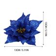 10pcs artificiels de Noël Fleurs de ornements de Arbre de fleur-plante artificielle - fleur sechee vase - coupe - fleur-3