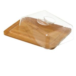 Plat à Fromage Avec Cloche – Cristal Taillé, Beurrier/camembert, Made In France Vintage