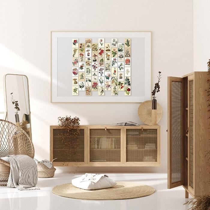 50 Piezas Kit De Collage De Pared Para Decoración De Habitación Preppy