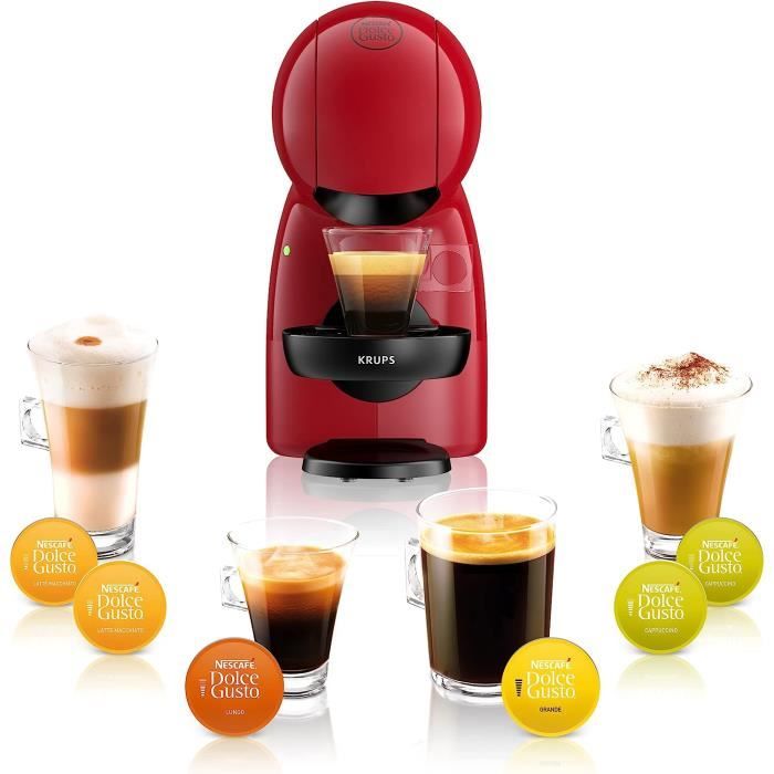 KRUPS Nescafé Dolce Gusto Machine à café multi-boissons, Ultra compact,  Intuitive, Piccolo XS blanche YY5218FD - Cdiscount Electroménager
