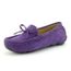 superstar slip on enfant violet