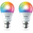 INNR Ampoule connectée  B22 -Wifi Direct - Pack de 2 ampoules Multicolor-0