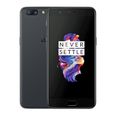 OnePlus 5 4G Smartphone 5.5 pouces FHD 835 Octa-core 2.45GHz CPU Android 7.0 6 Go RAM 64 Go ROM Gris-0