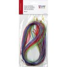 Kit Scoubidou 30 Fils Phosphorescents – 80 Cm – Pour Enfants Et Adultes – Activité Créative Lumineuse