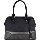 Sac à Main - David Jones - Cabas Fourre-Tout Femme Bugatti - Sac de Ville Elégant - Noir