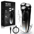 Rasoir Électrique SEJOY pour Homme avec Tondeuse Pop-up, 3D Têtes Rotatives et IPX7 Etanche Lavable