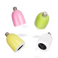 Lampe LED RGBW à Commande Bluetooth et Mini Haut-Parleur Bluetooth - BL04 - Rose