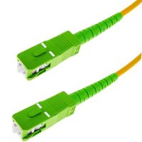 CableMarkt - Câble Fibre Optique SC / APC - SC / APC Monomode Simplex OS2 9 / 125 µm 10 m