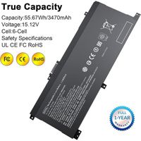 Batterie de rechange pour ordinateur portable HP Envy 15-DR0000 X360 15-DR0010TX Series Notebook SA04055XL L43248-421 L43248-541 