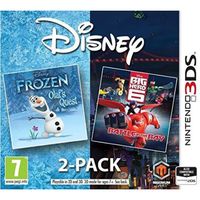 Disney 2 jeux La Reine des Neiges + Les Nouveaux Héros Jeu Vidéo Nintendo  JEUX VIDEO > JEUX VIDEO > JEU 3DS > JEU 3DS