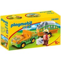 6773 - Autocar de voyage - Playmobil 1.2.3 Playmobil : King Jouet, Playmobil  Playmobil - Jeux d'imitation & Mondes imaginaires