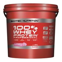 100% Whey Professional 5kg FRAISE CHOCO BLANC Scitec 5000g Proteines Musculation Fitness