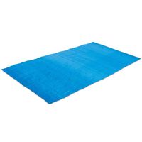 Tapis de sol bleu pour piscine Summer Waves - Ø 3,05 x 6,10 m - Garantie 2 ans