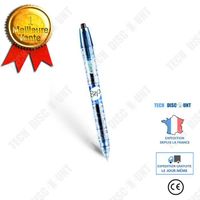 TD® Appuyez sur stylo gel stylo petite personnalité fraîche papeterie créative stylo à eau bleue Paquet de 2
