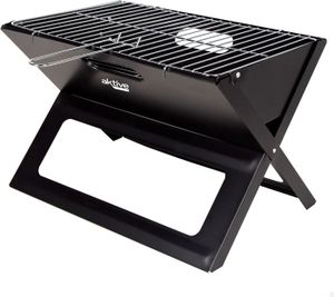 BARBECUE Noire Noire 63033 - Barbecue portable et pliable a