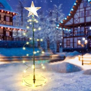 DÉCORATION LUMINEUSE Décoration de Noël solaire LED étoile de Noël pour