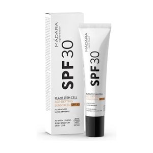 SOLAIRE CORPS VISAGE Mádara+Crème solaire visage anti-âge SPF 30 40 ml de crème